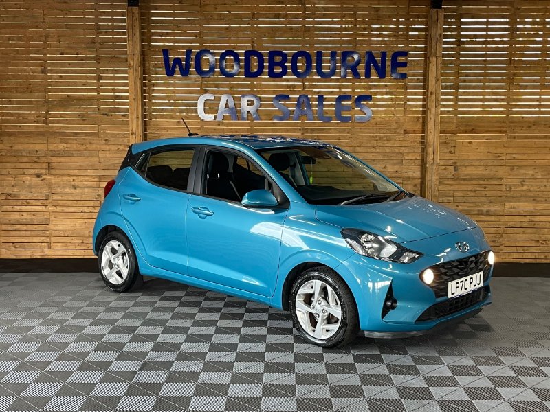 Blue Hyundai i10 1.2 SE Connect Hatchback 5dr Petrol Manual Euro 6 s/s 84 ps